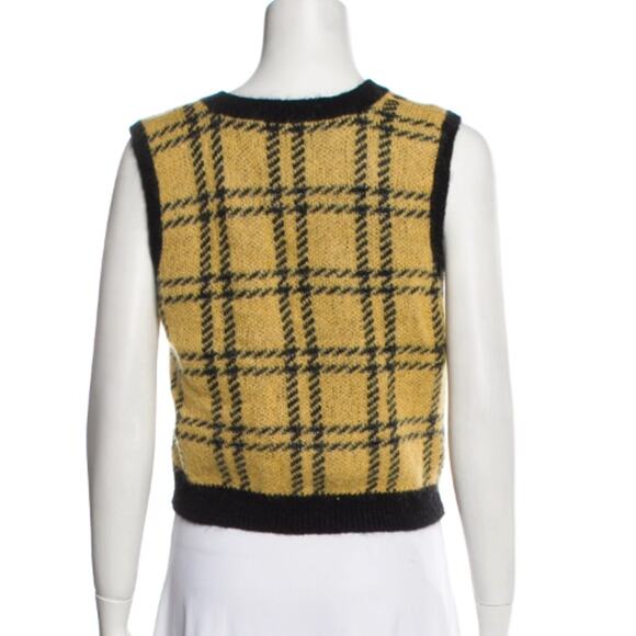 Alessandra Rich Checked jacquard vest - Picture 5 of 5